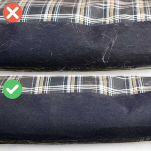 Hårfjerner til hundeseng