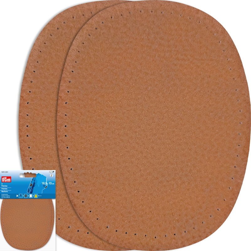 Albuelapper Nubucklæder - Tykkelse 0,7 mm - Kamel