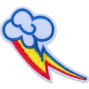 Regnbuens lyn - Strygemærke