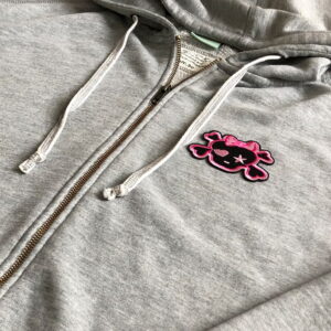 Alternative view of Pink skull - Strygemærke