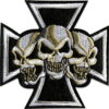Jernkors kranier - Strygemærke