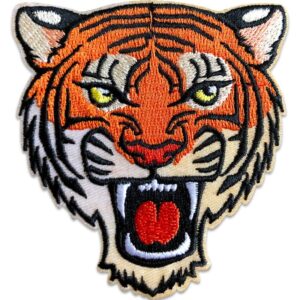 Brølende tiger - Strygemærke