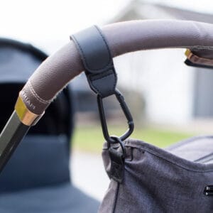 Karabinhage med velcrobeslag