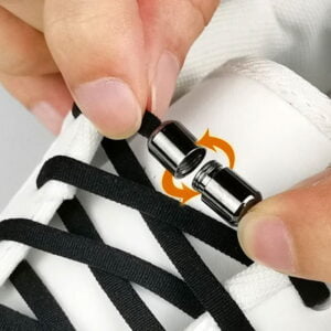 Lås til elastiske snørebånd