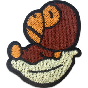 Babyaben hviler - Strygemærke