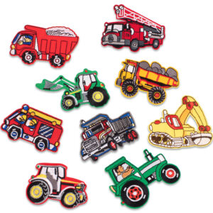 Den store køretøjspakke - Strygemærker