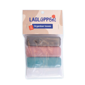 Alternative view of Farverige opbevaringsæsker til småting