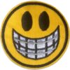 Smiley tandbøjle - Strygemærke