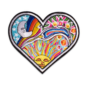 Hippie heart - Strygemærke