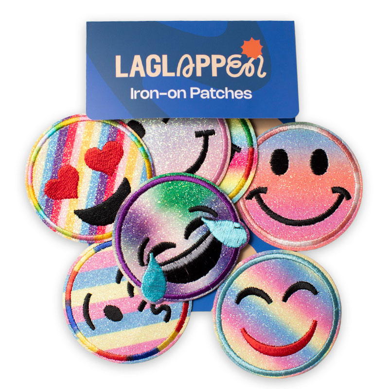 Bling smileys - Strygemærker - Billede 3