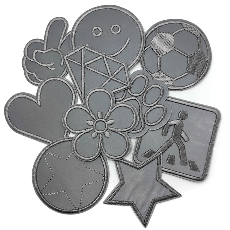 Reflekslapper Iron-on
