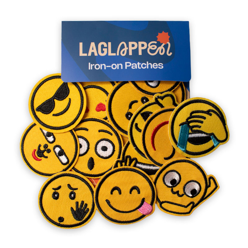 Maxipakke smileys - Strygemærker - Billede 3